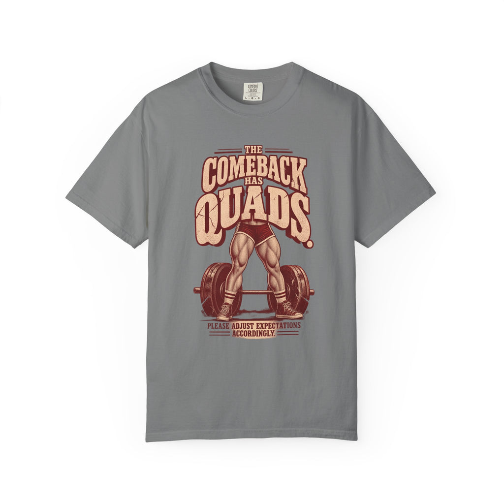 The Comeback Has Quads. – Vintage Women’s Strength Tee