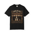 Red Flag or Tuesday? Graphic T-Shirt – Funny Bar Vintage Design
