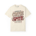 Coffee & Spite T-Shirt — "Running on Coffee & Spite" Retro Graphic Tee