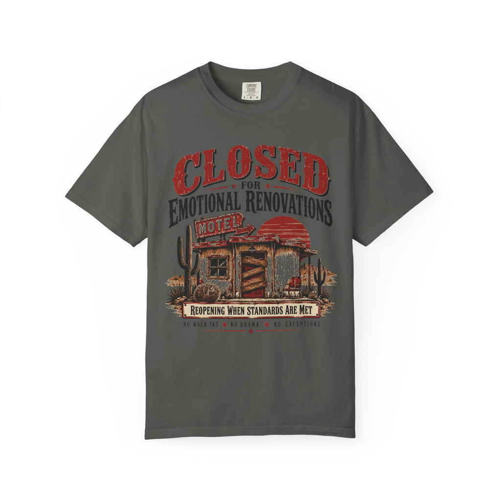 Closed For Emotional Renovations - Vintage Western MotelTee