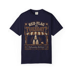 Red Flag or Tuesday? Graphic T-Shirt – Funny Bar Vintage Design