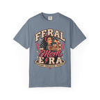 Feral Mom Era T-Shirt — Retro Rosie Riveter Motherhood Tee