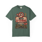 No U-Turns | I Don't Go Back | Vintage Roadside Oversized Tee