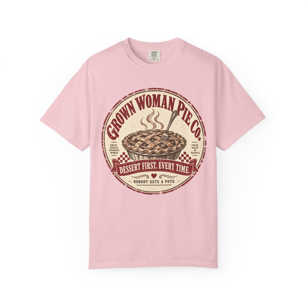 Grown Woman Pie Co. | Dessert First Vintage Oversized Tee