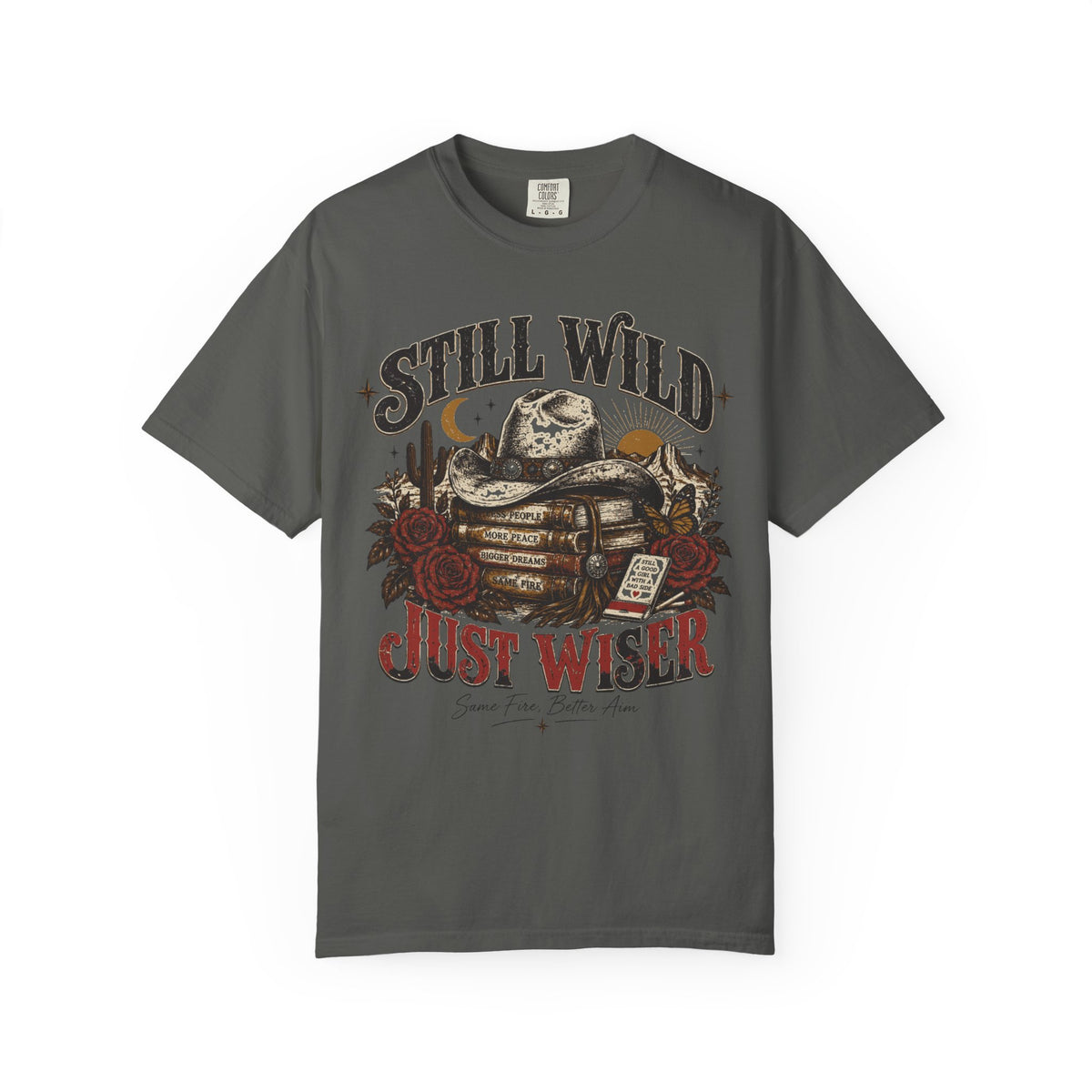 Still Wild, Just Wiser — Vintage Western Cowgirl Tee