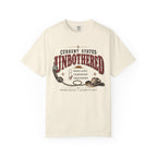 Unbothered Vintage Graphic T-Shirt — "Current Status: Unbothered" Casual Tee