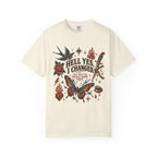 Graphic T-Shirt — "Hell Yes, I Changed" Vintage Tattoo Butterfly Tee