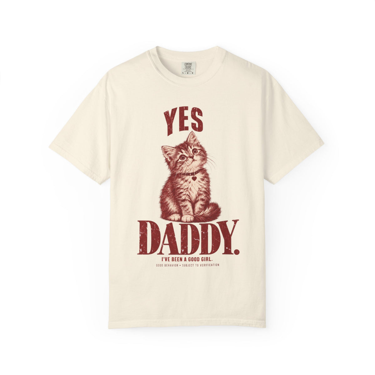 Yes Daddy - I've Been a Good Girl Vintage Kitten Tee