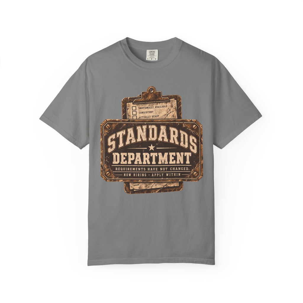 Standards Department — Vintage Plaque Tee
