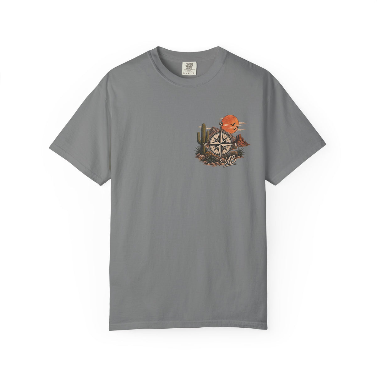 She's Not Lost Oversized Graphic Tee | Inspirational Western Adventure Shirt