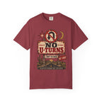 No U-Turns | I Don't Go Back | Vintage Roadside Oversized Tee