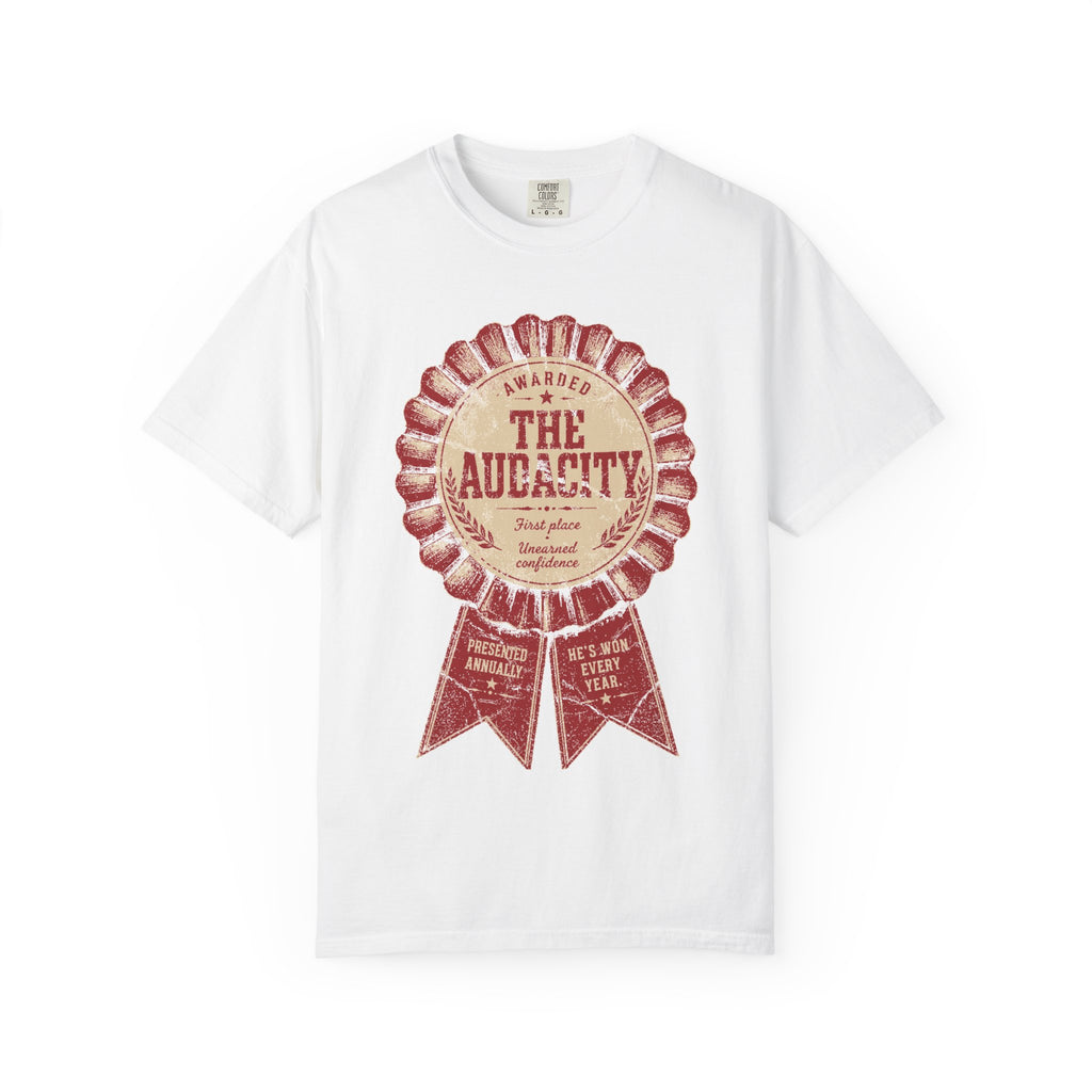The Audacity Award — Vintage Prize Ribbon Tee