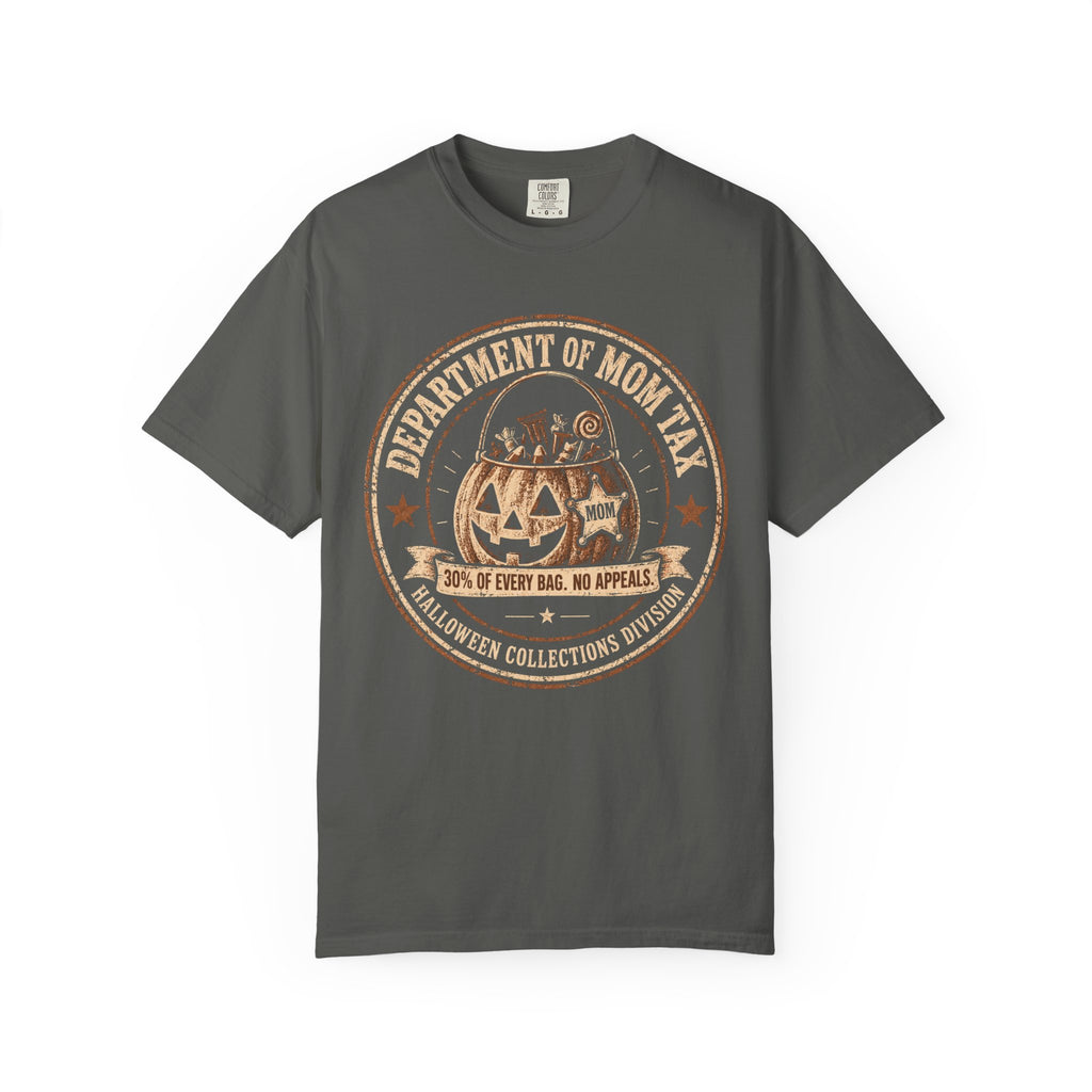 Department of Mom Tax | Funny Vintage Halloween Mom Oversized Tee