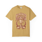 Survived Another F***ing Year T-Shirt — "Still Here, Still Hot" Victory Tee