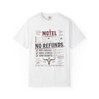 No Refunds Oversized Graphic Tee | Funny Western Shirt