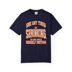She Got Tired of Shrinking | Vintage Women's Oversized Strength Tee