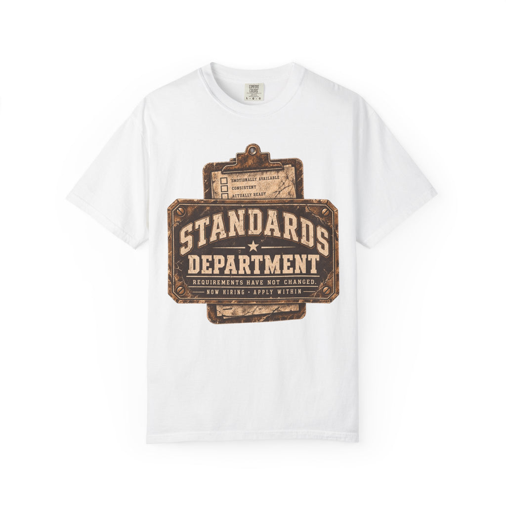 Standards Department — Vintage Plaque Tee