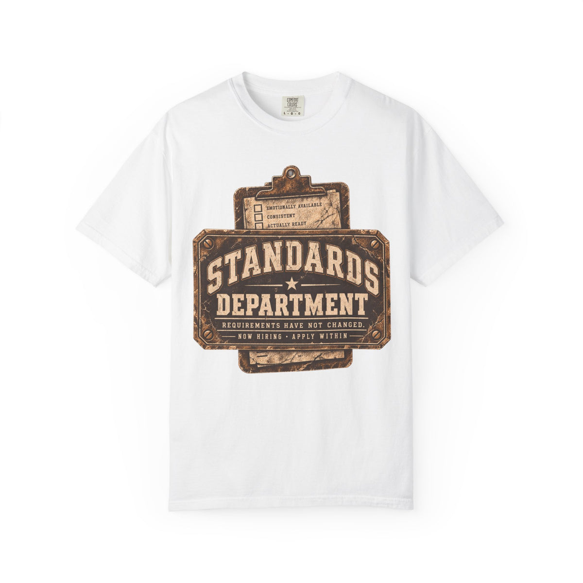 Standards Department — Vintage Plaque Tee