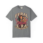 Feral Mom Era T-Shirt — Retro Rosie Riveter Motherhood Tee