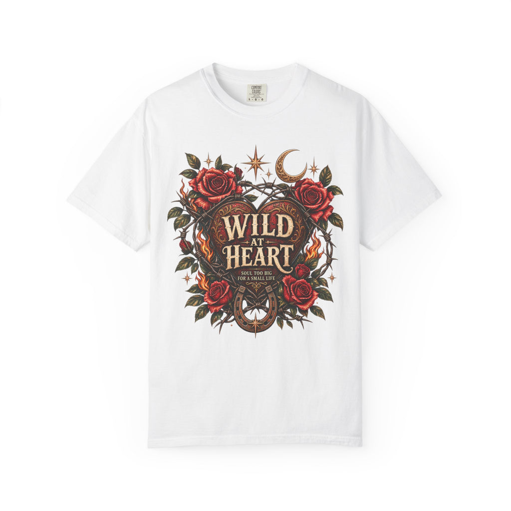 Wild at Heart Oversized Graphic Tee | Western Shirt