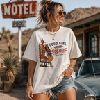 Good Girl Gone Sideways Vintage Western Graphic Tee