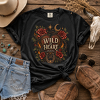 Wild at Heart Oversized Graphic Tee | Western Shirt