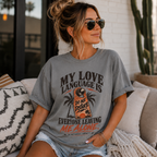 My Love Language Is Everyone Leaving Me Alone  | Do Not Disturb Graphic Shirt