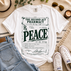 Peace Is My Drug  | The Second Act Pharmacy Divorce Graphic Shirt