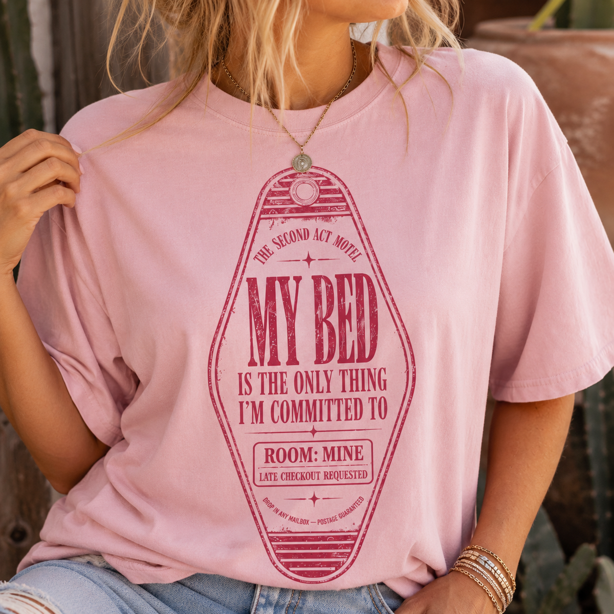 My Bed Is The Only Thing I’m Committed To T-Shirt - Dating Shirt