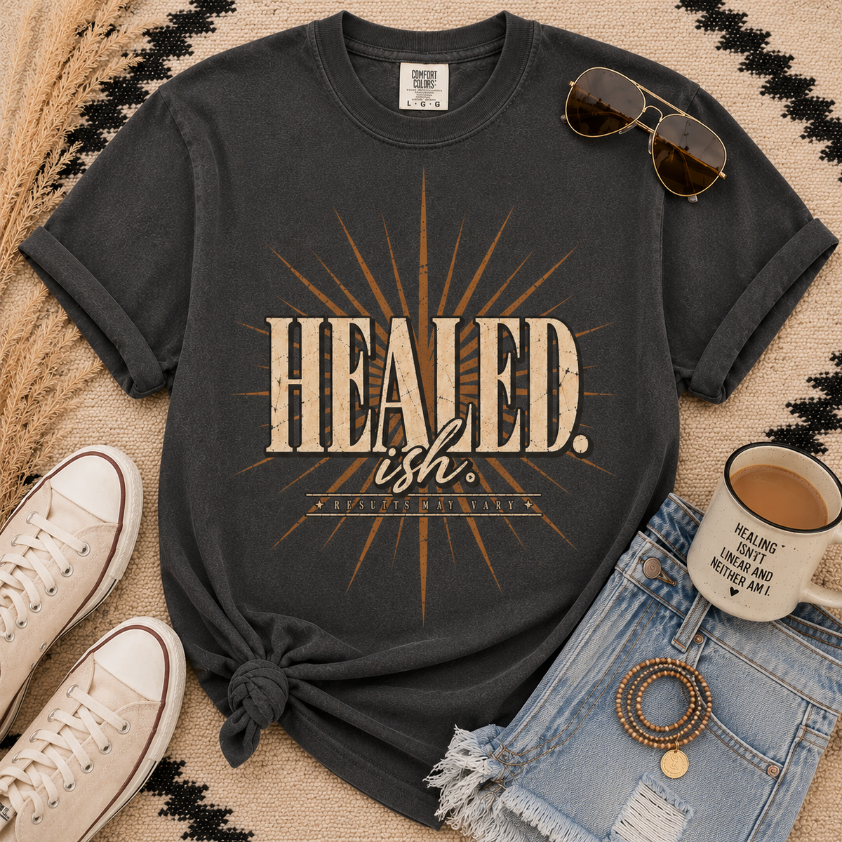 HEALED. ish. - Results May Vary Vintage Tee