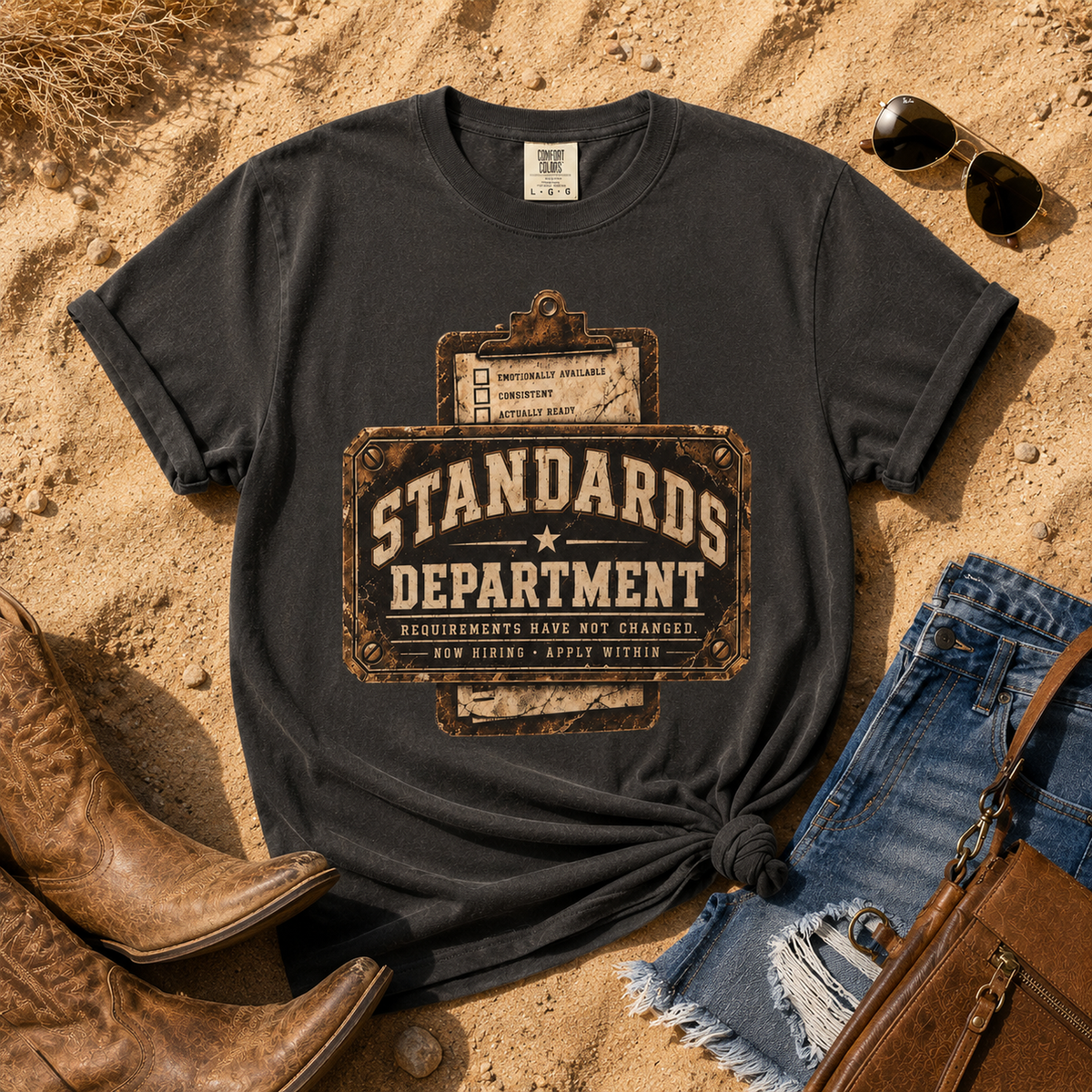 Standards Department — Vintage Plaque Tee