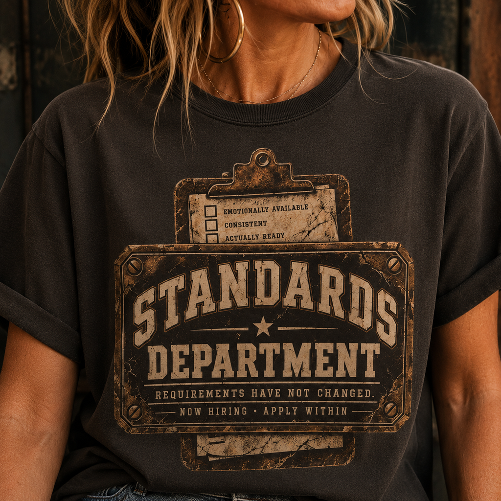 Standards Department — Vintage Plaque Tee