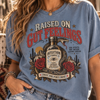 Raised on Gut Feelings T-Shirt — Vintage Western Intuition Graphic Tee