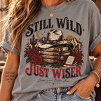 Still Wild, Just Wiser — Vintage Western Cowgirl Tee