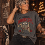 My Peace Has a Bouncer T-Shirt — Bad Vibes Don’t Get In Graphic Tee