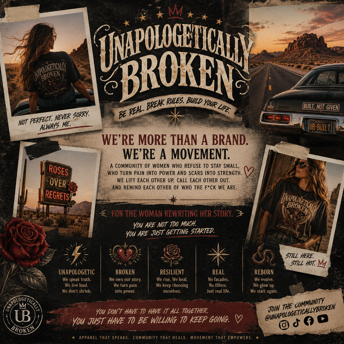 Sweet Until Scheduled Otherwise T‑Shirt — Vintage Rose Graphic Tee