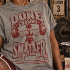 Done Chasing Smaller. – Vintage Women’s Strength Tee
