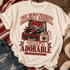 Silent Night. That’s Adorable. | Funny Vintage Christmas Mom Tee