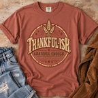 Thankful-ish. Grateful Enough. | Vintage Thanksgiving Oversized Tee