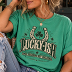 Lucky-ish. Good Decisions Not Included. | Vintage Oversized Tee