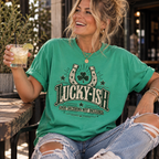 Lucky-ish. Good Decisions Not Included. | Vintage Oversized Tee