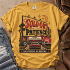 Sold Out of Patience | Vintage Drive-In Oversized Tee
