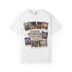 T-Shirt — "I Have Stories I Can’t Post" Vintage Polaroid Photo Tee