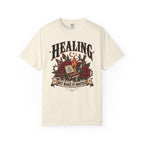 Healing, But Make It Hostile – Vintage Tattoo Flash Tee