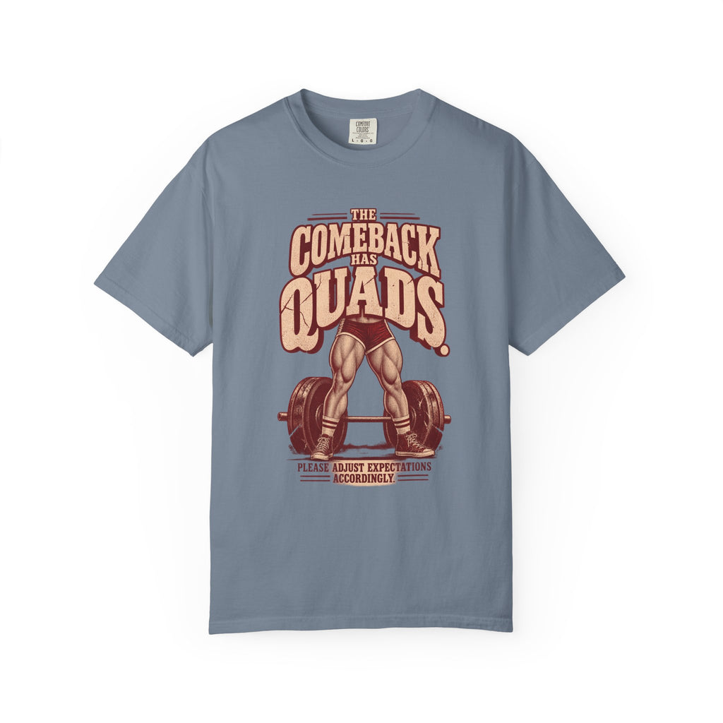 The Comeback Has Quads. – Vintage Women’s Strength Tee