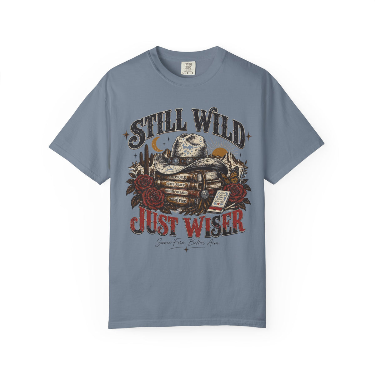 Still Wild, Just Wiser — Vintage Western Cowgirl Tee