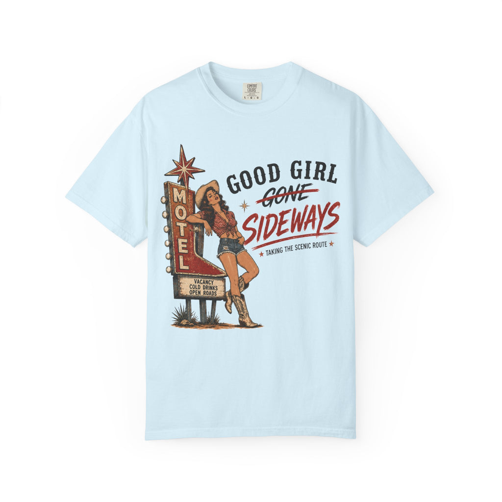 Good Girl Gone Sideways Vintage Western Graphic Tee