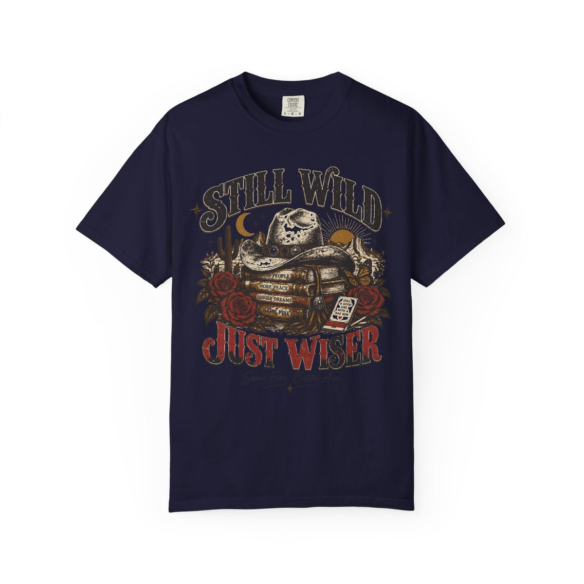 Still Wild, Just Wiser — Vintage Western Cowgirl Tee