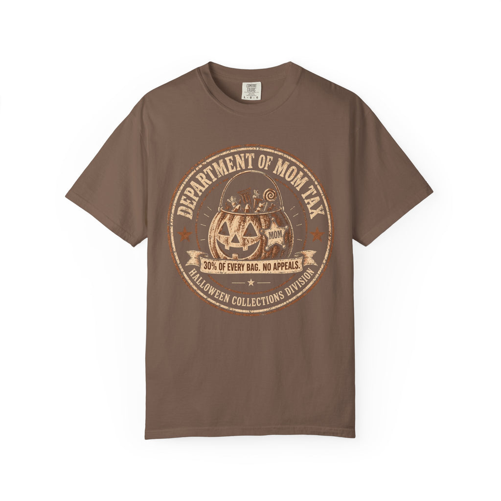 Department of Mom Tax | Funny Vintage Halloween Mom Oversized Tee