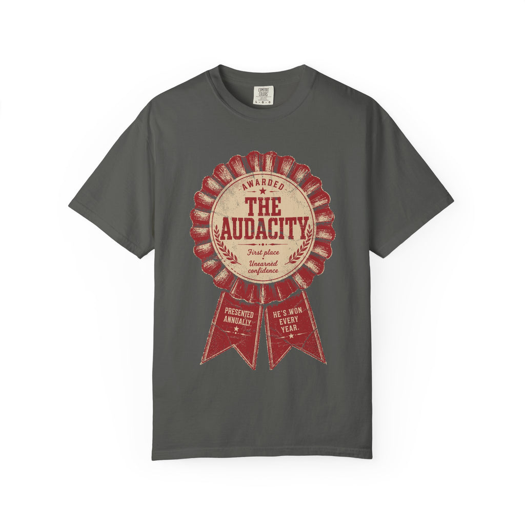 The Audacity Award — Vintage Prize Ribbon Tee